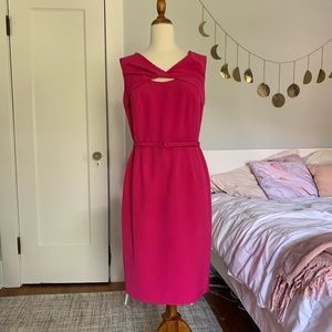 Pink cocktail dress